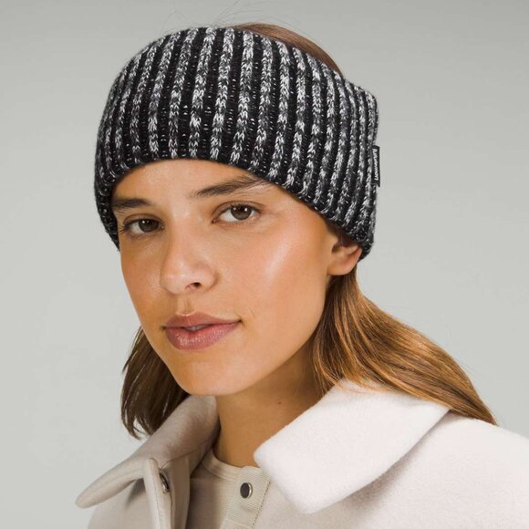 Lululemon Womens Textured Fleece-Lined Knit Ear Warmer (NWT) - Picture 1 of 3